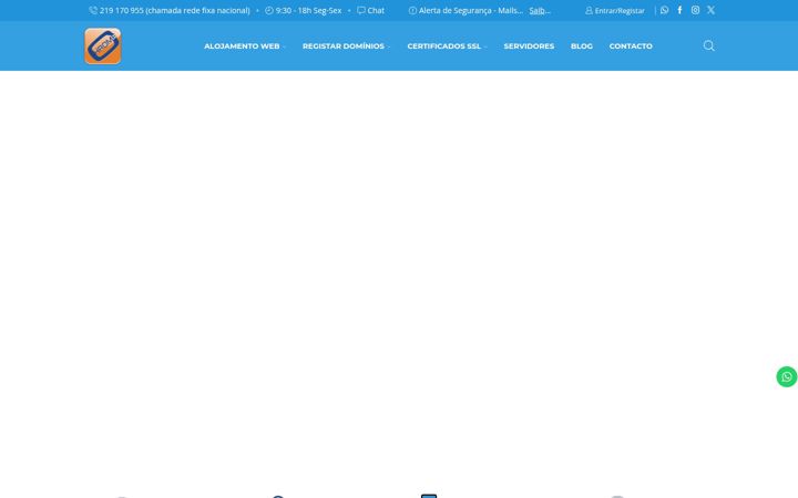 Skjermbilde av chrome.pt