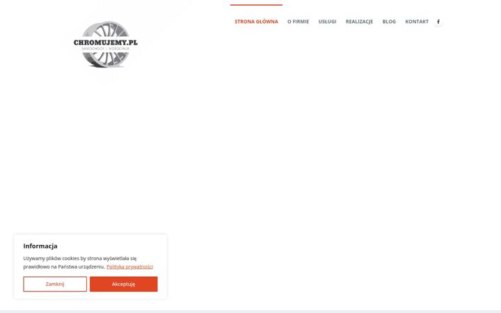 Screenshot of chromujemy.pl