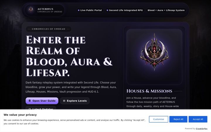 Screenshot of chronicles-of-undead.com