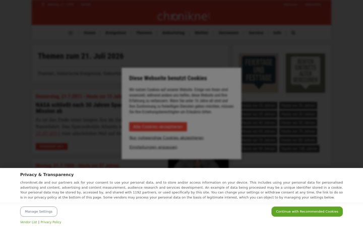 Screenshot von chroniknet.de