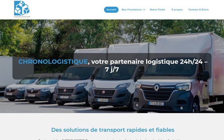 Ekraanipilt saidist chronologistique.fr