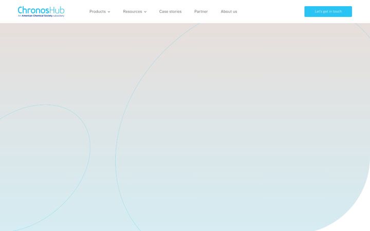 Skjámynd af chronoshub.io