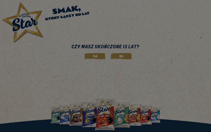 Screenshot of chrupstar.pl