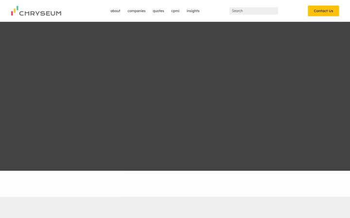 Screenshot of chryseum.in