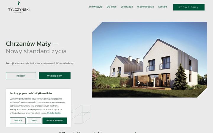 Screenshot of chrzanowmaly.pl