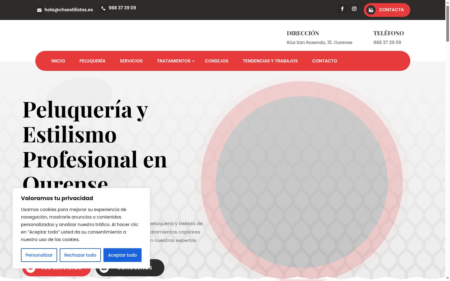 Screenshot tal-banner tal-kunsens muri qabel kwalunkwe interazzjoni