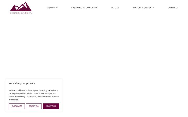 Screenshot of chuckgarcia.com