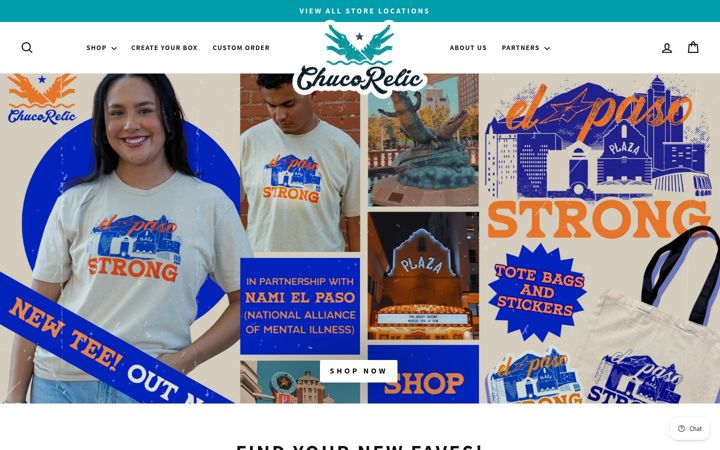 Screenshot of chucorelic.com