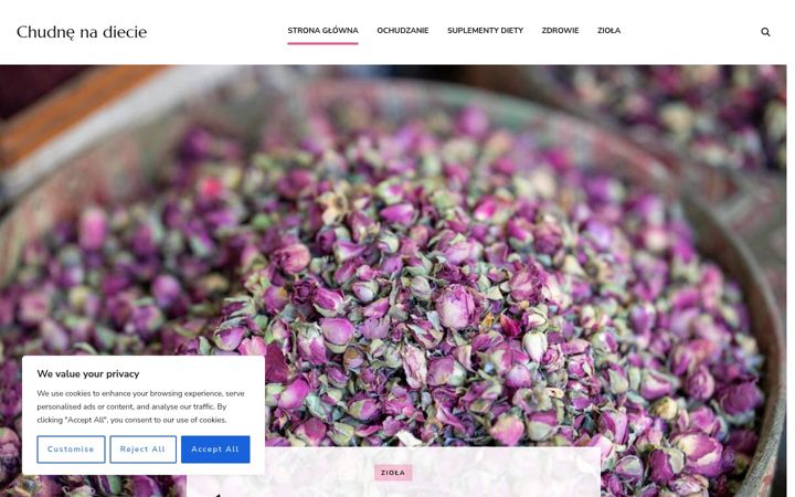 Screenshot of chudnenadiecie.pl