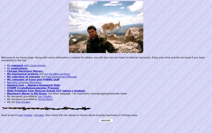 Screenshot of chudov.com