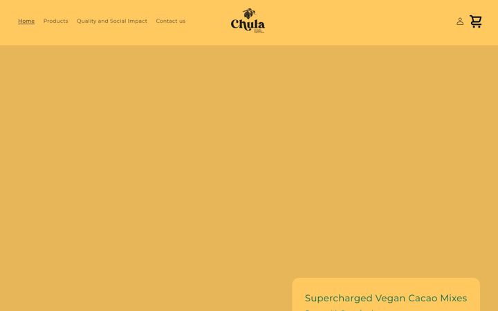 Screenshot of chulacacao.com