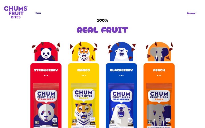 Screenshot of chumsfruit.com