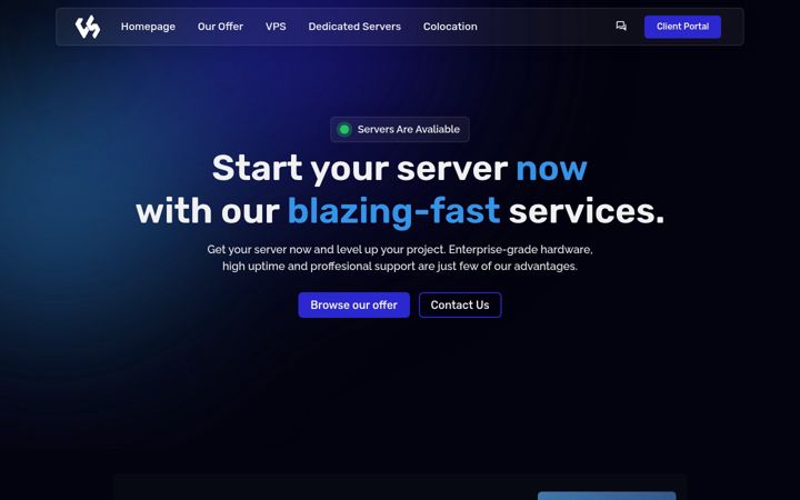 Screenshot of chunkserve.com