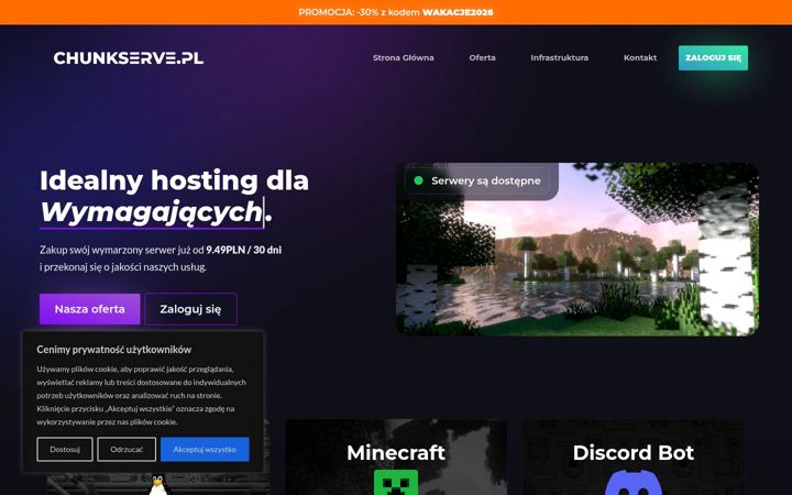 Screenshot of chunkserve.pl