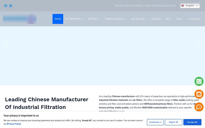 Screenshot of chuqimat.com