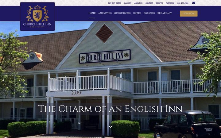 Screenshot of churchhillinn.com