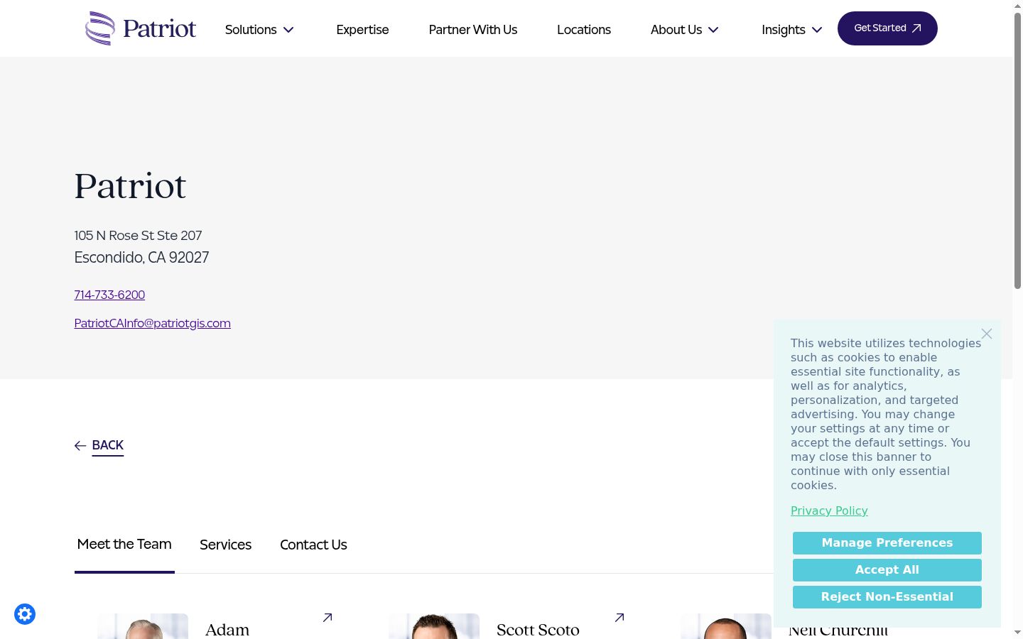 Screenshot tal-banner tal-kunsens muri qabel kwalunkwe interazzjoni