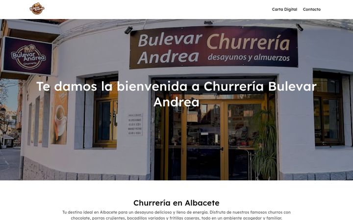 Screenshot of churreriabulevar.com