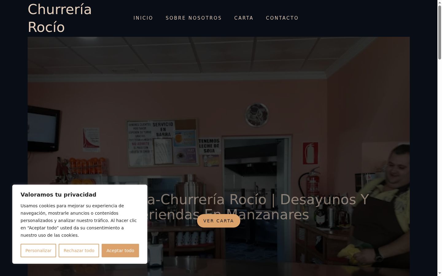 Screenshot tal-banner tal-kunsens muri qabel kwalunkwe interazzjoni