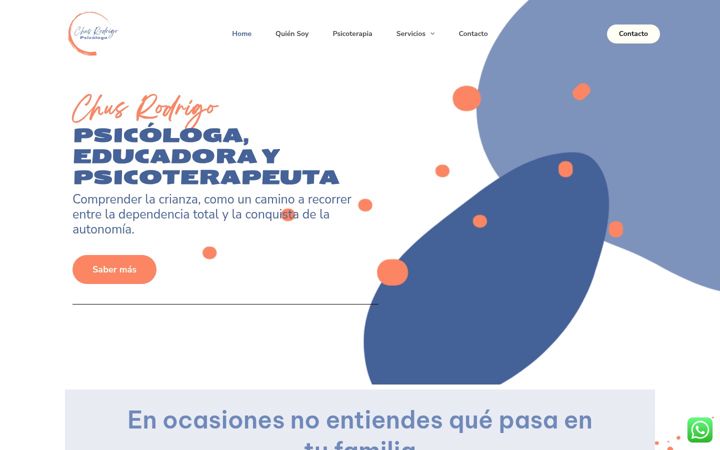Screenshot of chusrodrigo.com