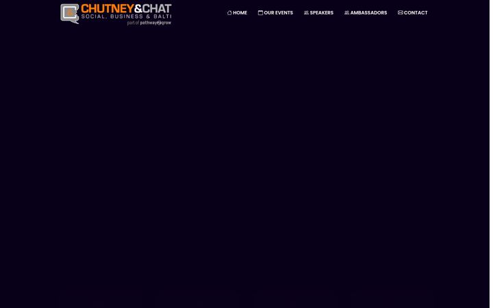 Snímek obrazovky chutneyandchat.co.uk