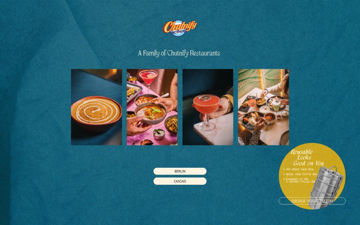 Screenshot of chutnify.com