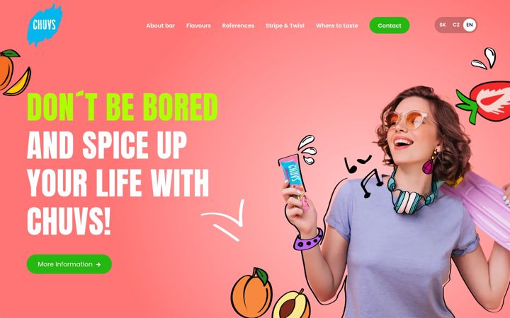 Screenshot of chuvs.com
