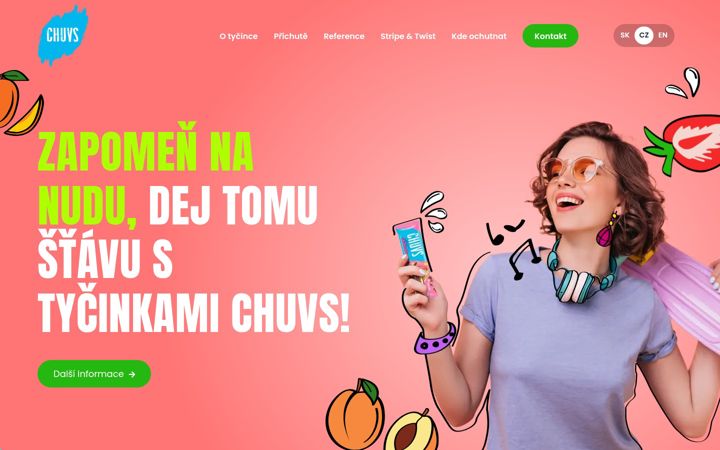 Skjermbilde av chuvs.cz