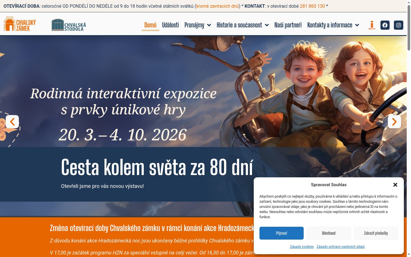 Screenshot van de toestemmingsbanner zoals getoond vóór enige interactie