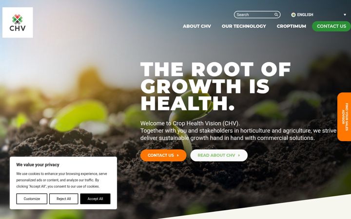 Screenshot of chvint.com