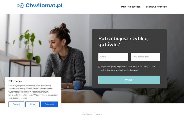 Screenshot of chwilomat.pl