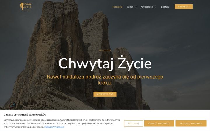 Screenshot von chwytaj-zycie.pl