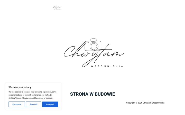 Screenshot of chwytamwspomnienia.art