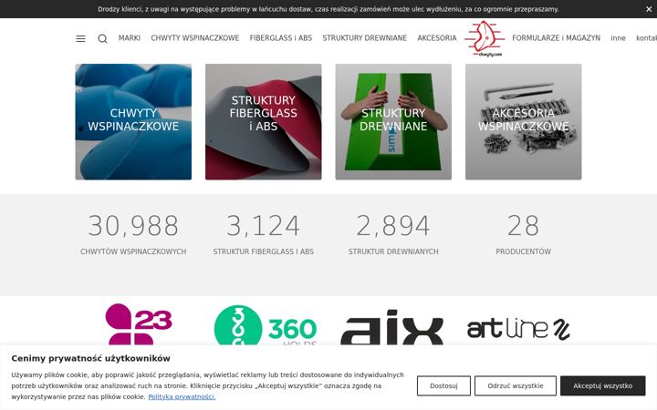 Screenshot of chwyty-wspinaczkowe.com