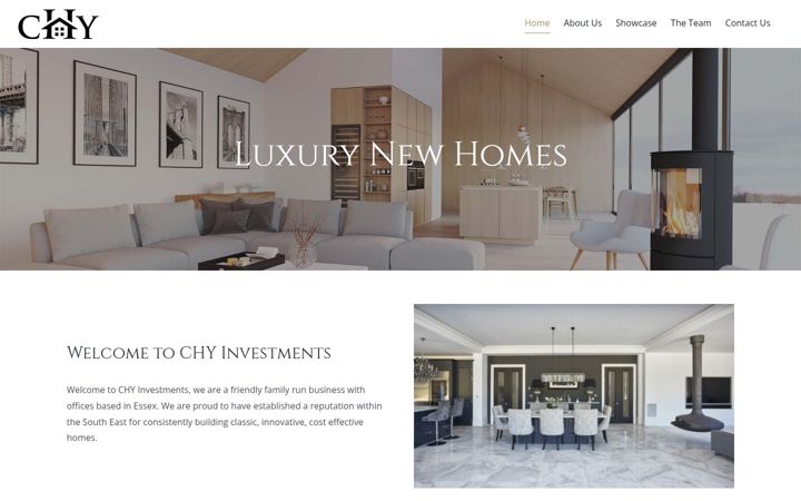 Screenshot of chy-investments.com