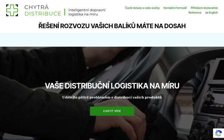 Skjermbilde av chytradistribuce.cz