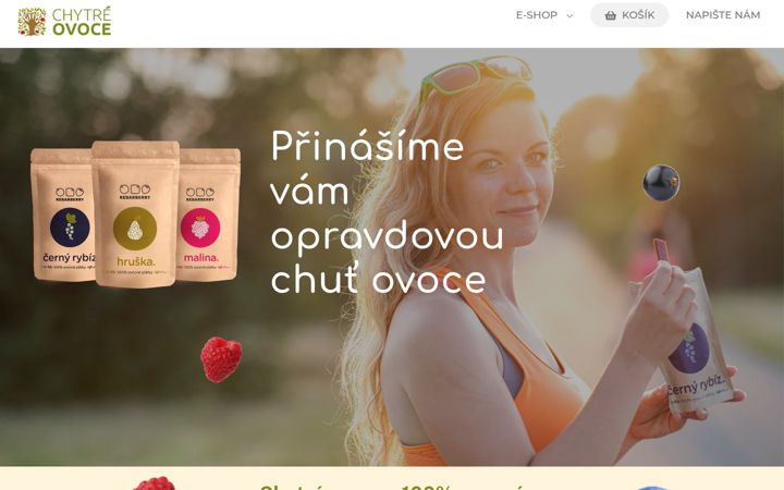 Captura de pantalla de chytreovoce.cz