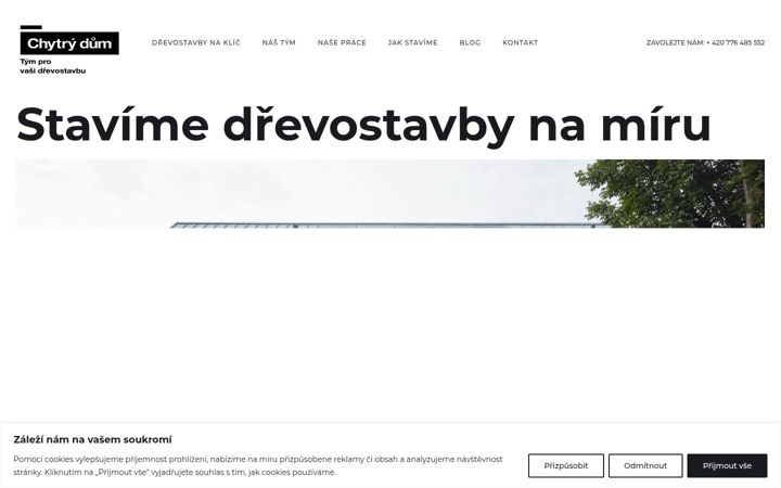 Snímek obrazovky chytry-dum.eu