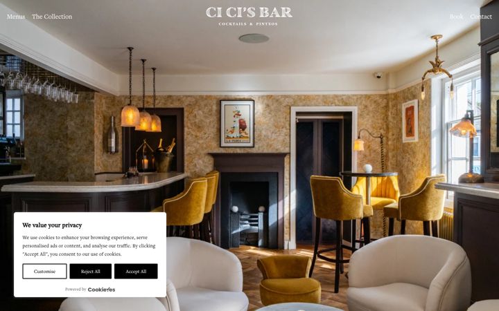 Snímek obrazovky ci-cis-bar.co.uk