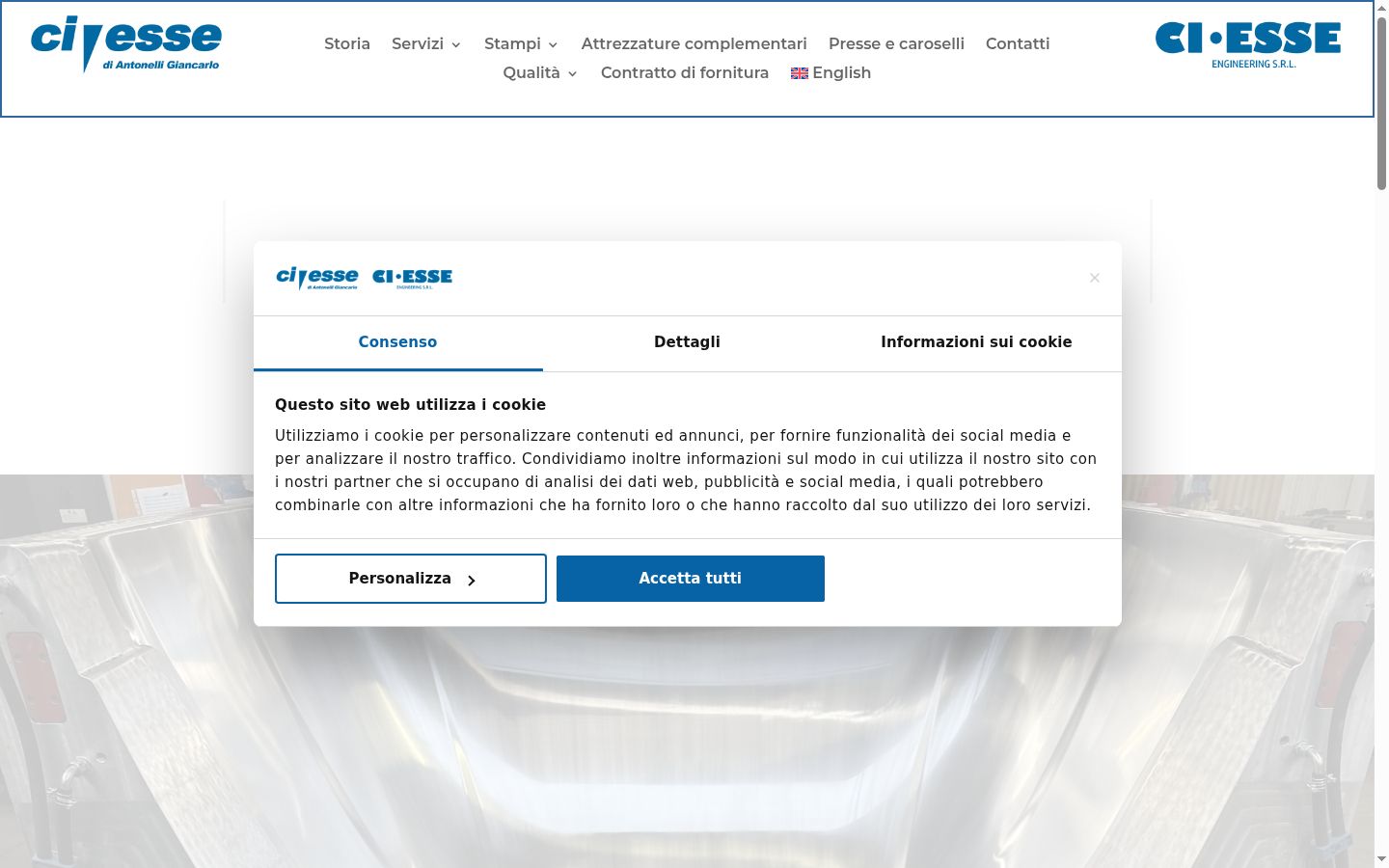 Screenshot des Einwilligungsbanners vor jeglicher Interaktion