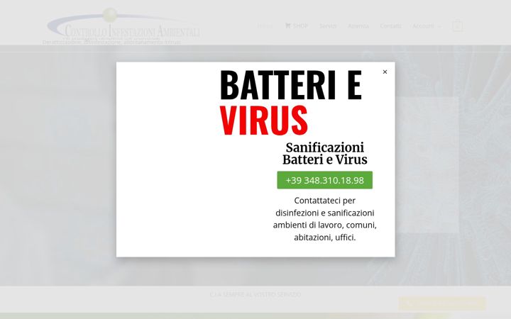 Snímek obrazovky ciaambiente.eu