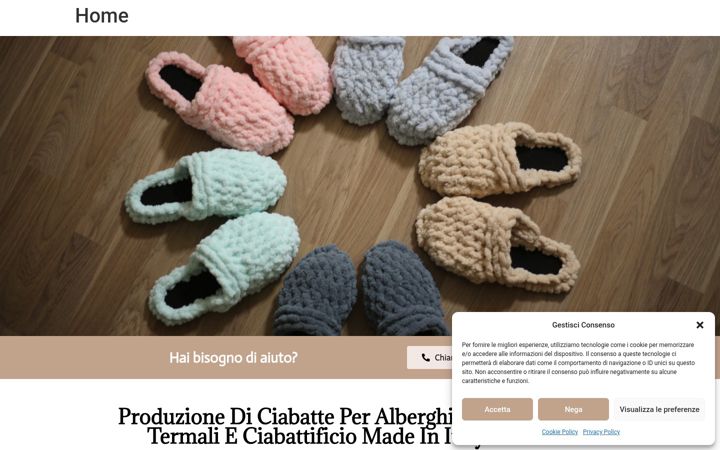 Képernyőkép: ciabattificioisere.it