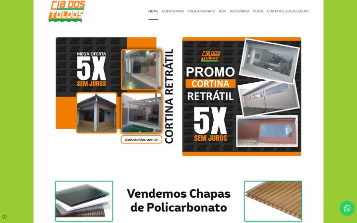 Ekrānuzņēmums no ciadostoldos.com.br