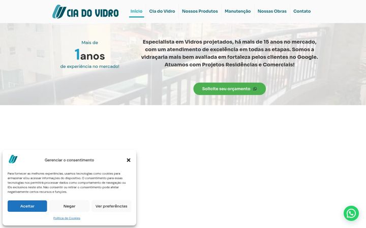 Ekrānuzņēmums no ciadovidrofortaleza.com.br