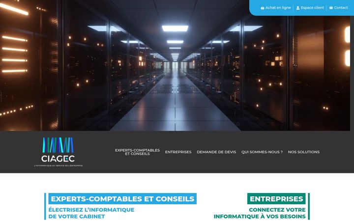 Captura de pantalla de ciagec.fr