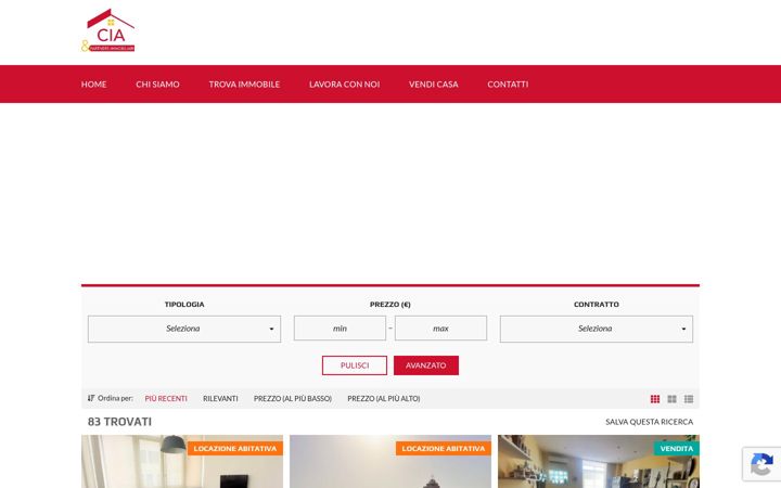 Képernyőkép: ciaimmobiliare.it