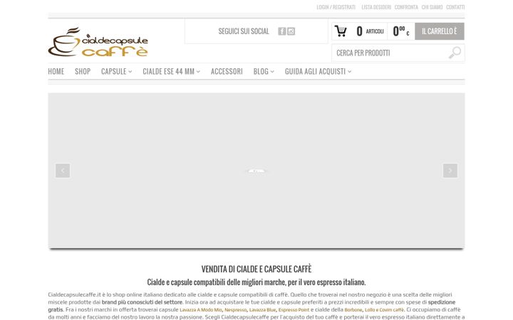 Képernyőkép: cialdecapsulecaffe.it