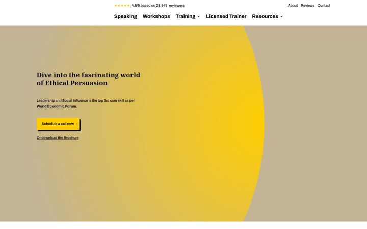 Screenshot di cialdini.co.in