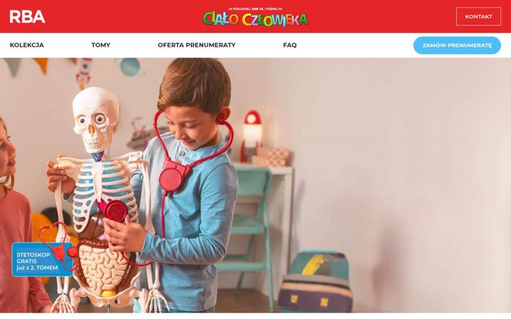 Captura de pantalla de cialoczlowieka-kolekcja.pl