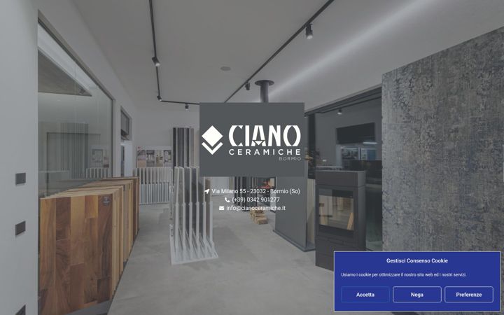 Képernyőkép: cianoceramiche.it